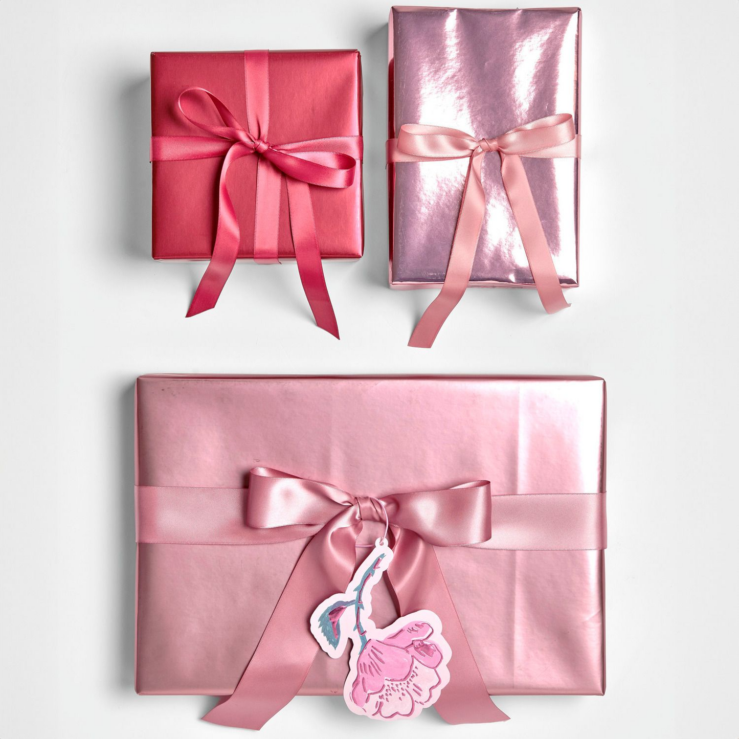 
                  
                    Metallic Rose Glossy Wrapping Paper
                  
                