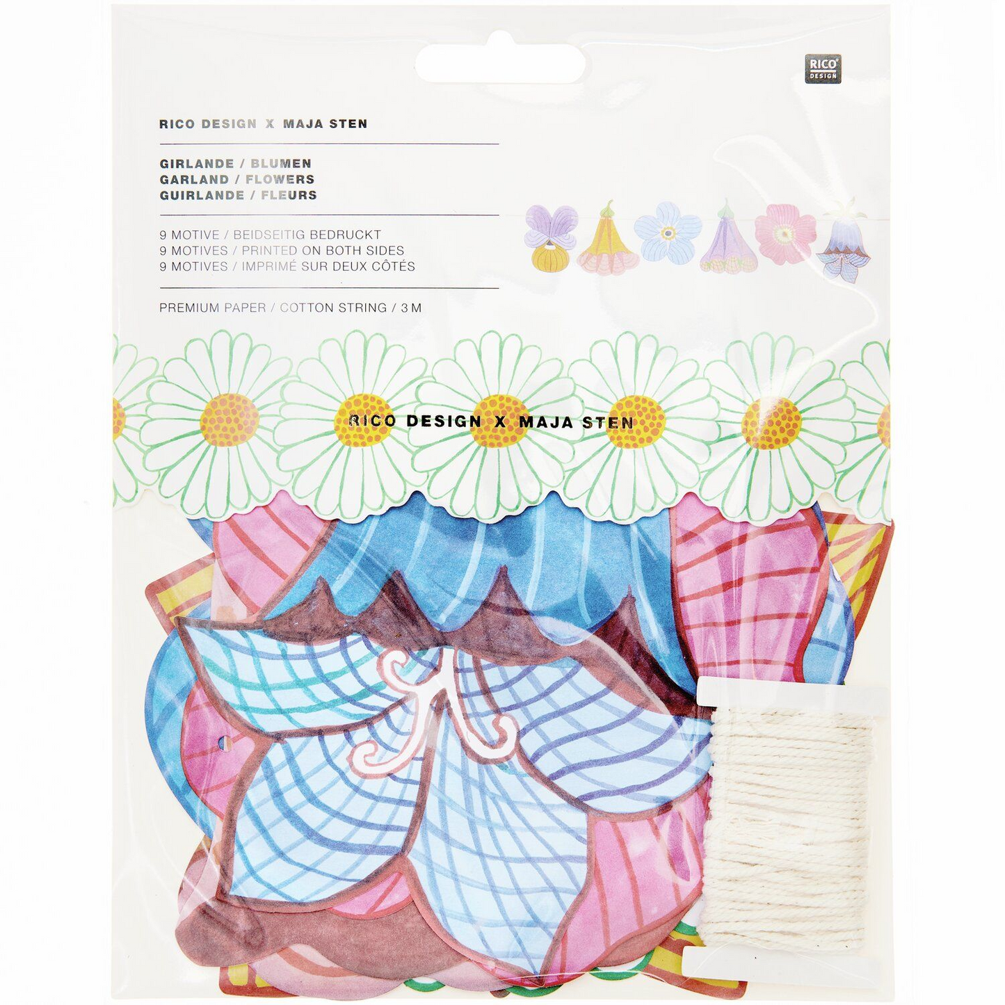 
                  
                    Midsommar Magic Flowers Garland
                  
                