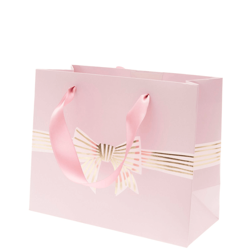 Kleine Geschenktüte mit Rosenschleife