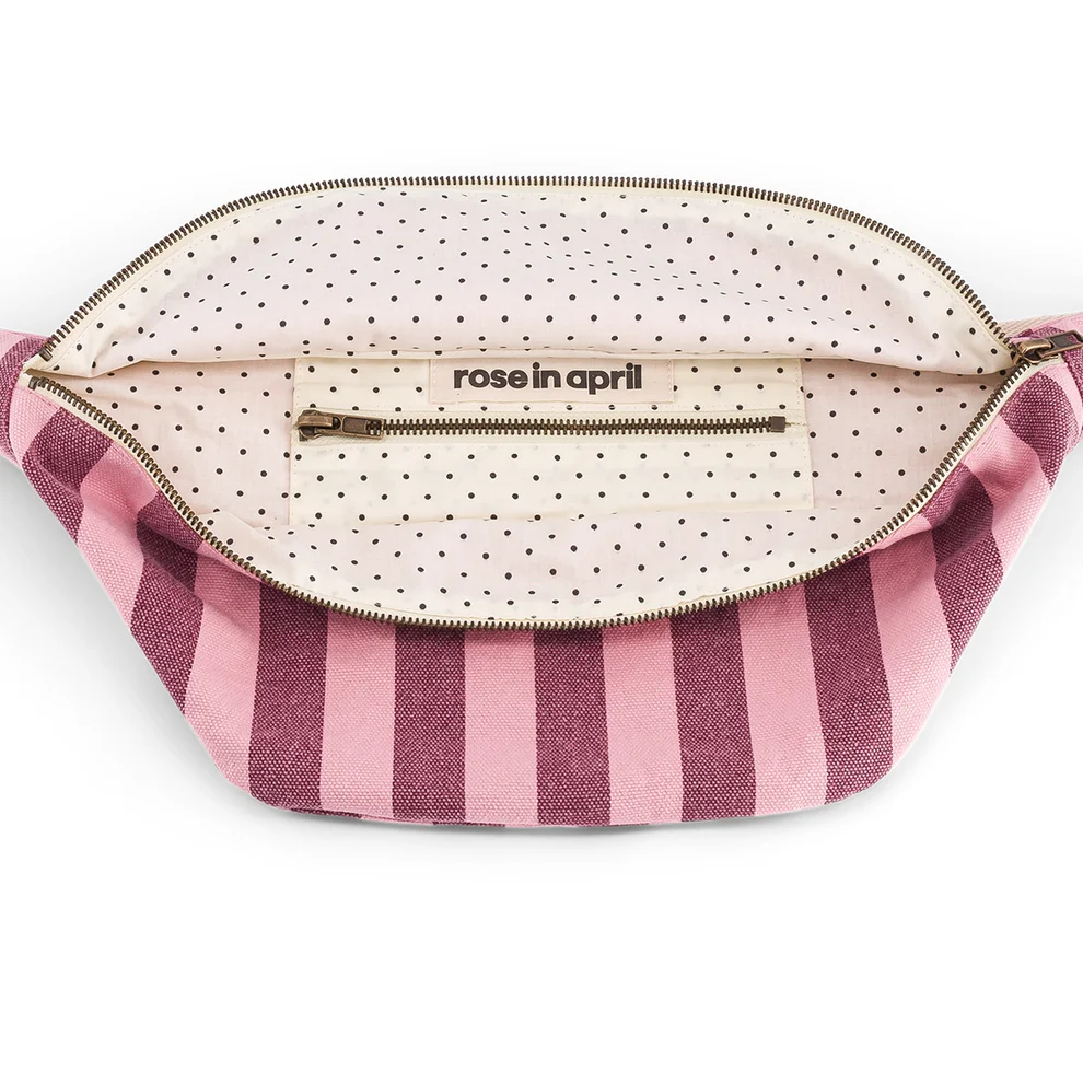 
                  
                    Bubble Pink Burgundy Stripes Bum Bag
                  
                