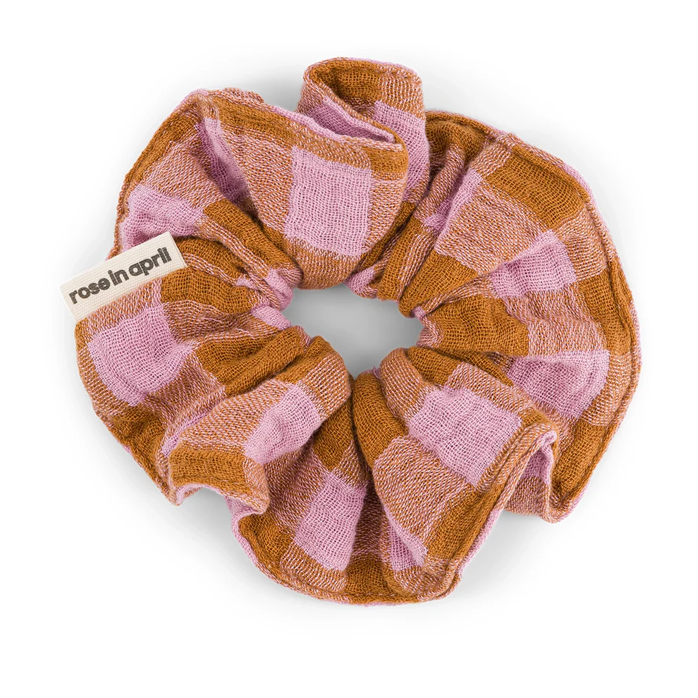 
                  
                    Lilac Gingham Check Scrunchie
                  
                