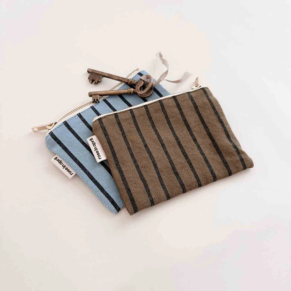 
                  
                    MARIE Blue Sky Tennis Stripes Purse
                  
                