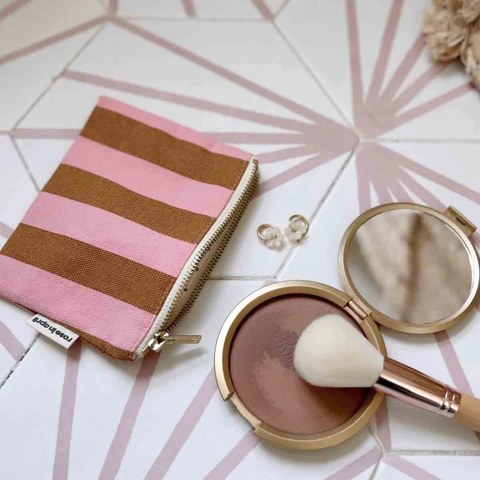 
                  
                    MARIE Strawberry Caramel Stripes Purse
                  
                