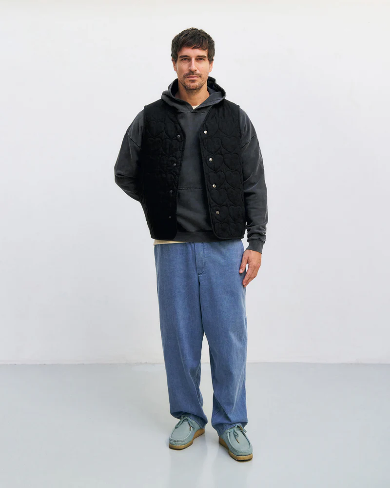 
                  
                    Black Hearts Flannel Quilt Vest
                  
                