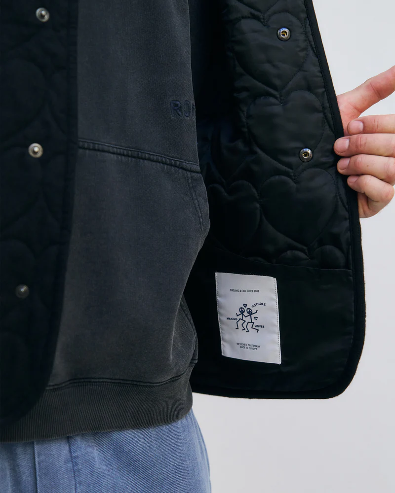 
                  
                    Black Hearts Flannel Quilt Vest
                  
                