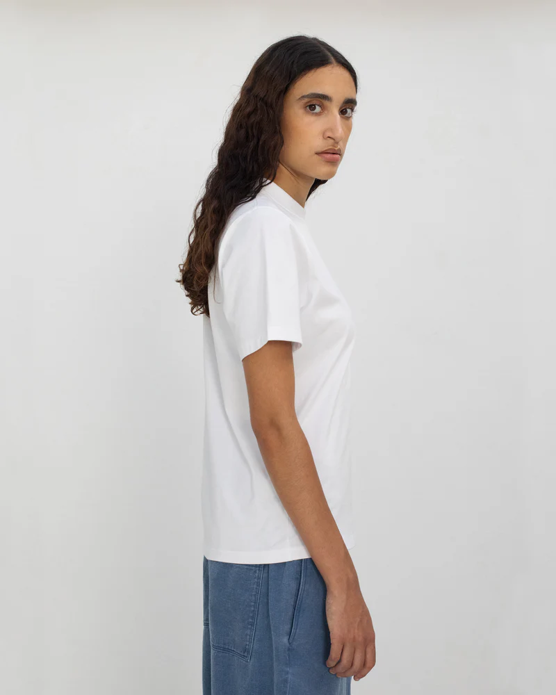 
                  
                    Classic White Big Collar T-Shirt
                  
                