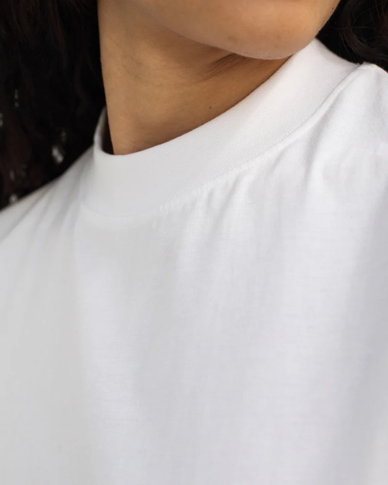 
                  
                    Classic White Big Collar T-Shirt
                  
                