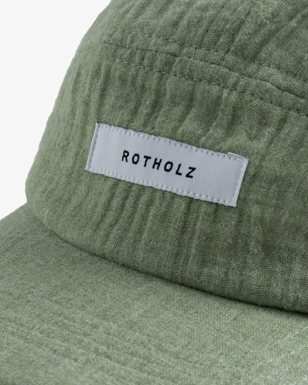 
                  
                    Green Mist Labeled 5-Panel Cap
                  
                
