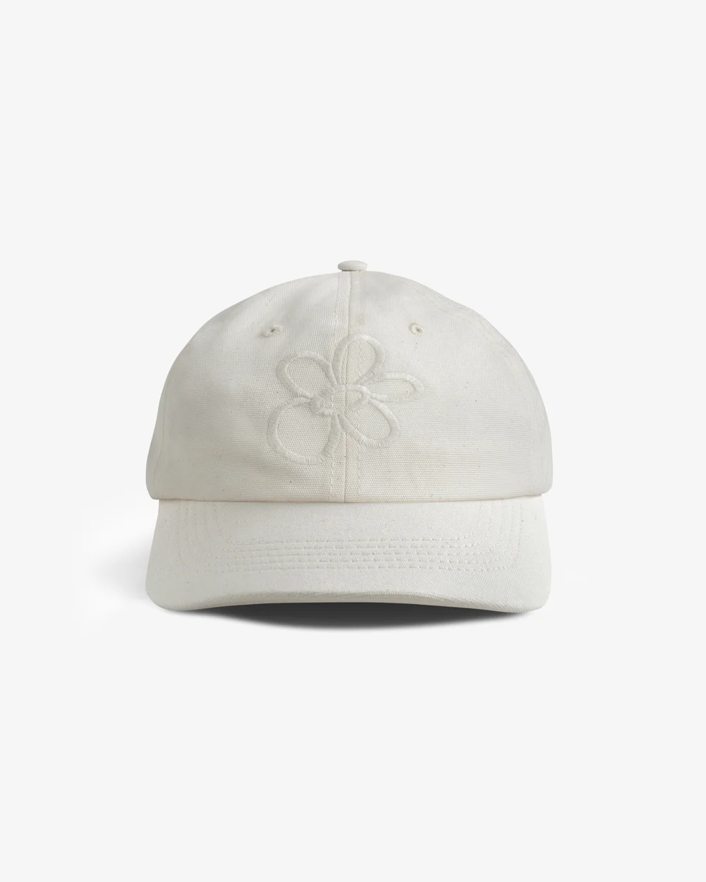 
                  
                    Natural White Flower Classic Cap
                  
                