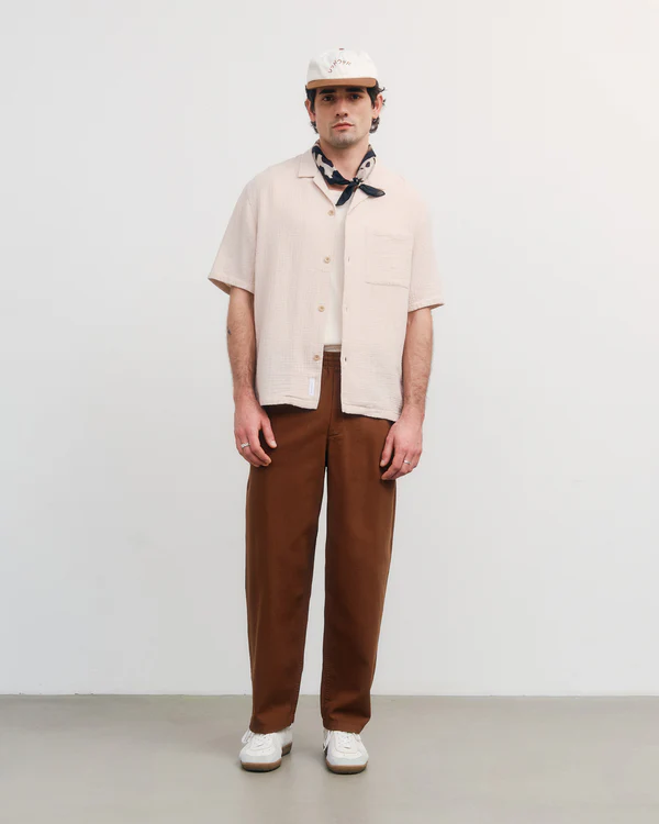 
                  
                    Pale Grey Bowling Shirt
                  
                