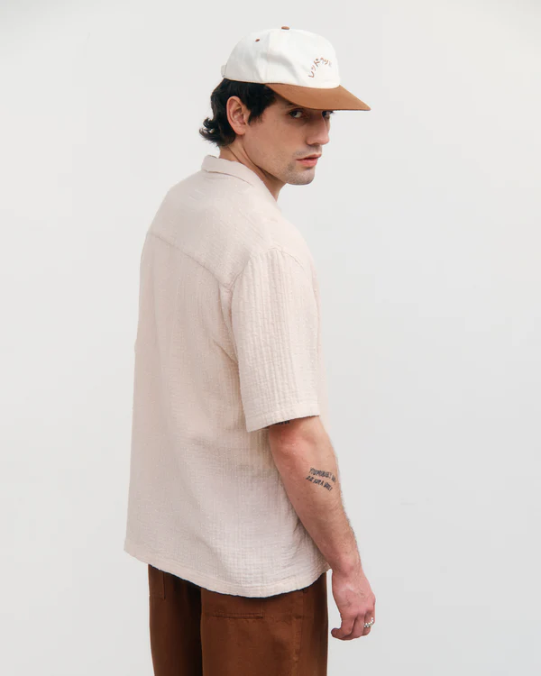 
                  
                    Pale Grey Bowling Shirt
                  
                