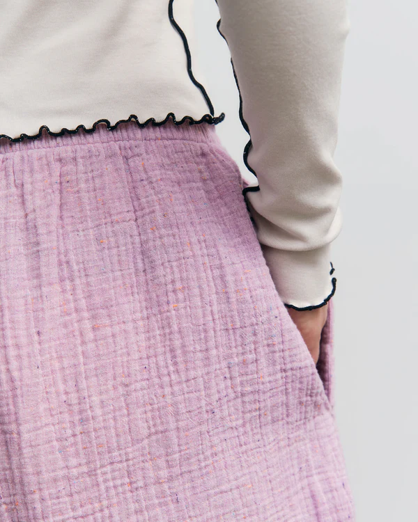 
                  
                    Pink Mist High Waist Shorts
                  
                