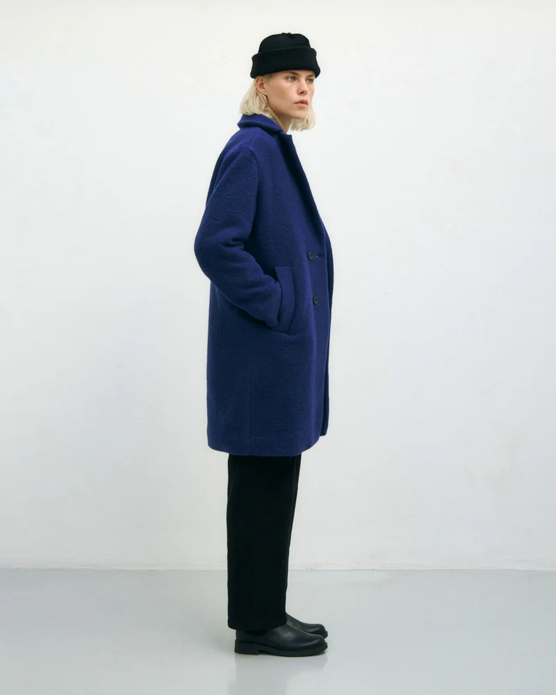
                  
                    Royal Blue Wool Formal Coat
                  
                