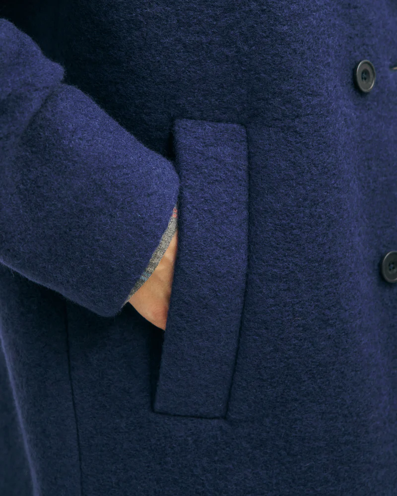 
                  
                    Royal Blue Wool Formal Coat
                  
                