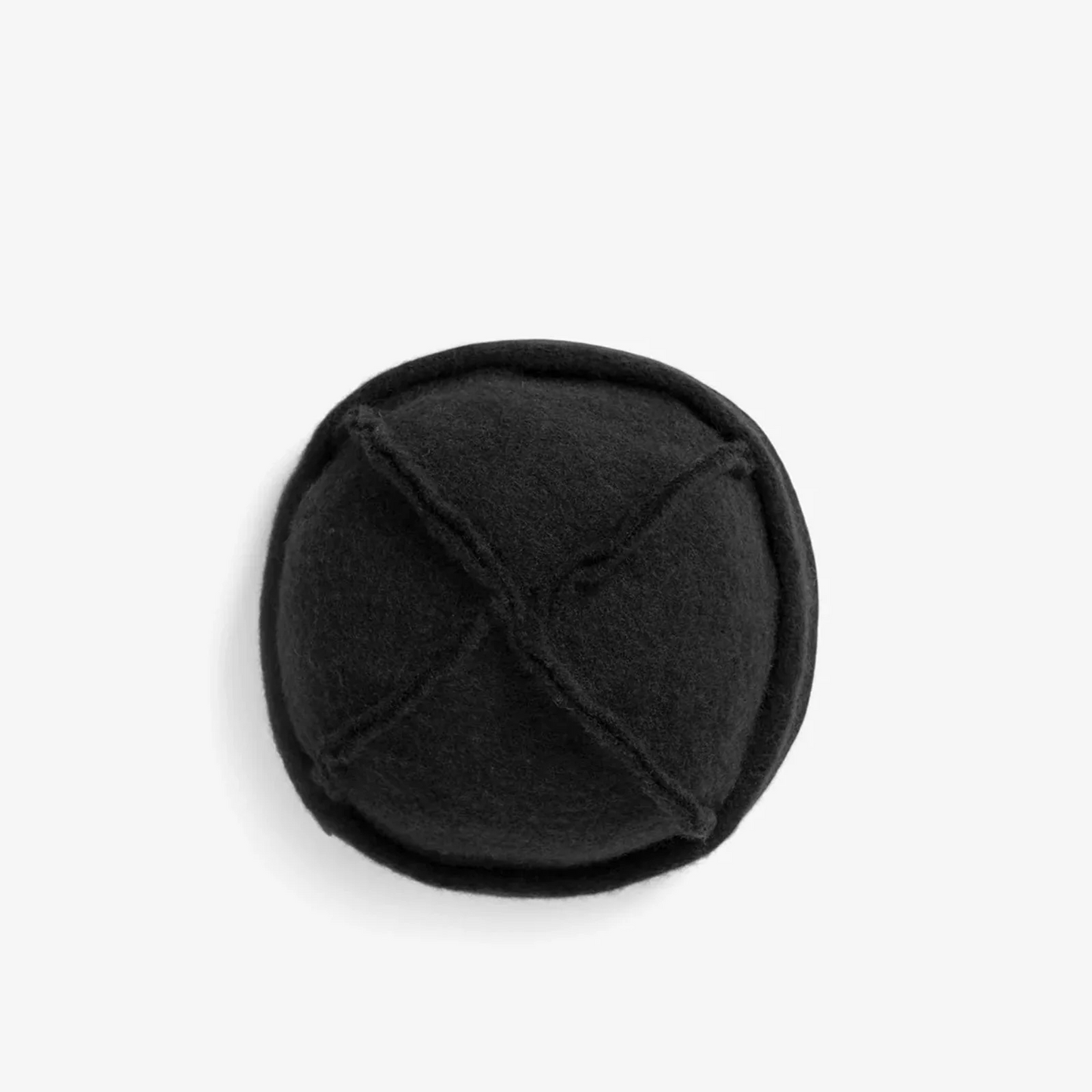 
                  
                    Soft Black Toque Wool Blend Beanie
                  
                