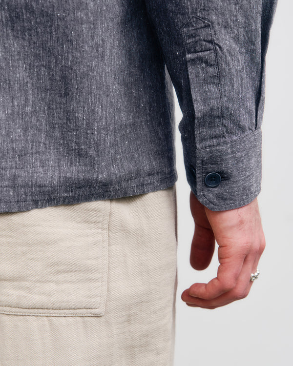
                  
                    Speckled Navy Casual Shirt
                  
                