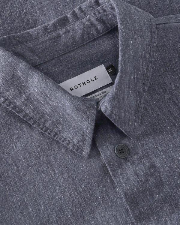 
                  
                    Speckled Navy Casual Shirt
                  
                