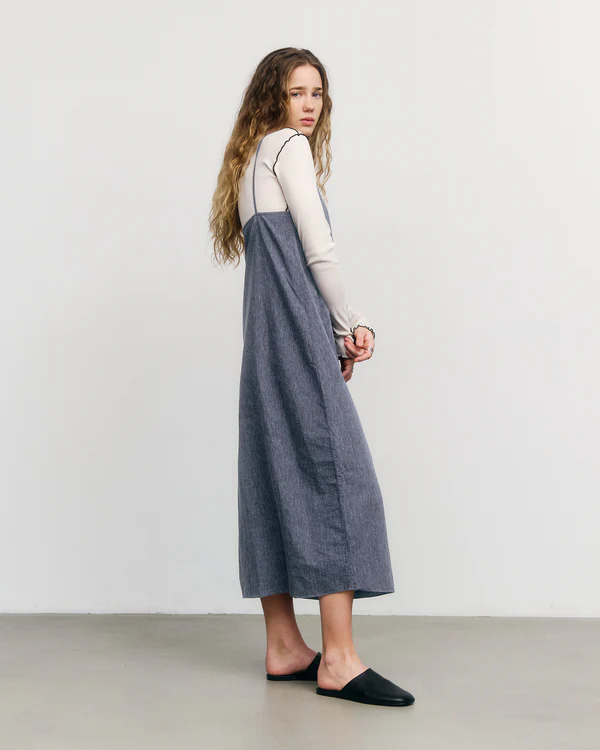 
                  
                    Speckled Navy Easy Dress
                  
                