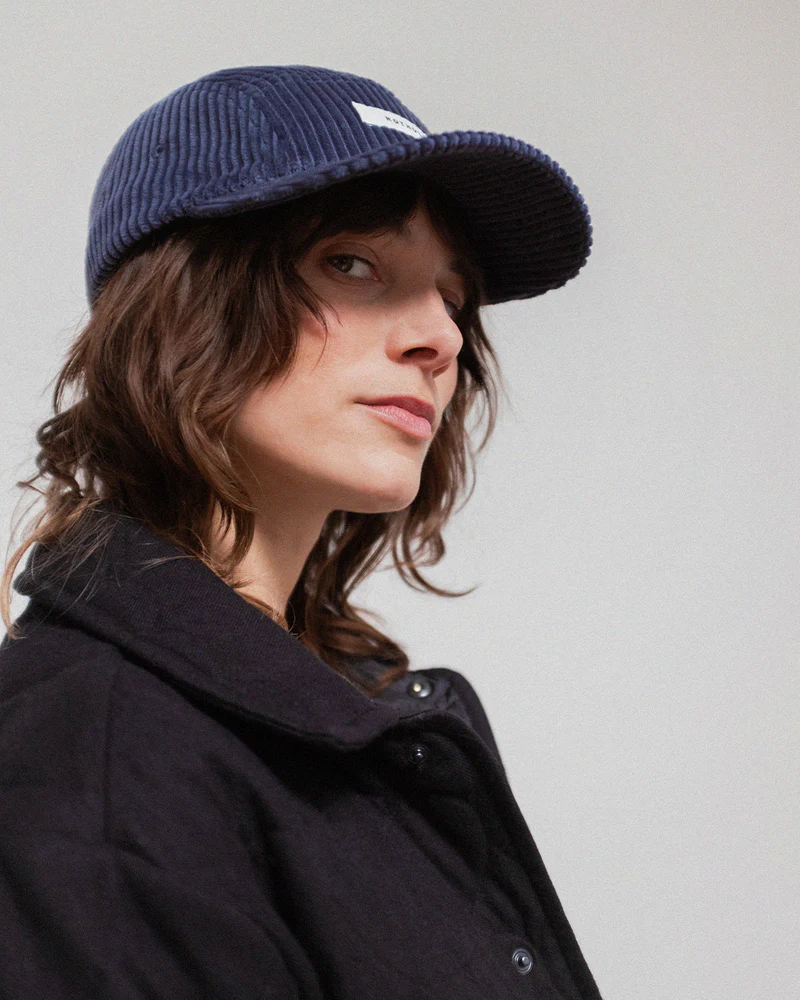 
                  
                    Stone Blue Cord 5-Panel Cap
                  
                