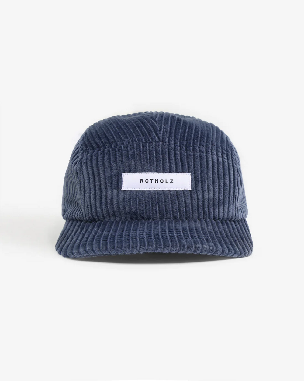 Stone Blue Cord 5-Panel Cap