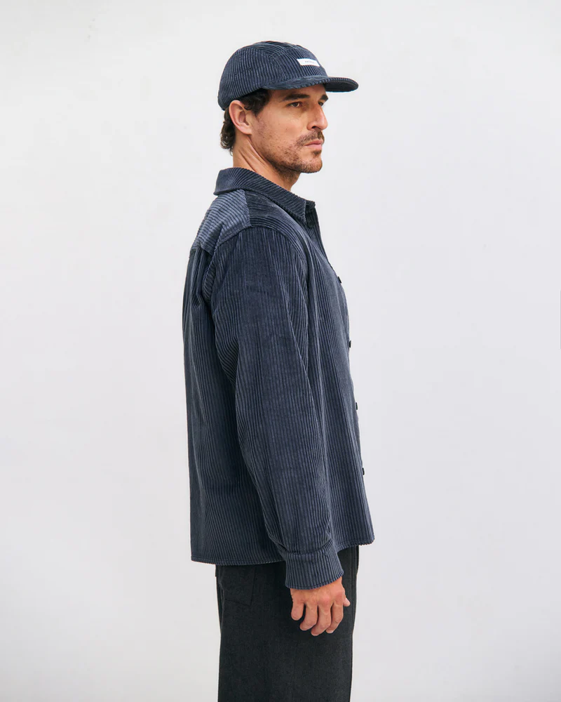 
                  
                    Stone Blue Cord Casual Shirt
                  
                