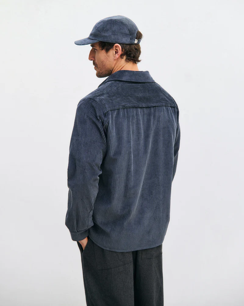 
                  
                    Stone Blue Cord Casual Shirt
                  
                