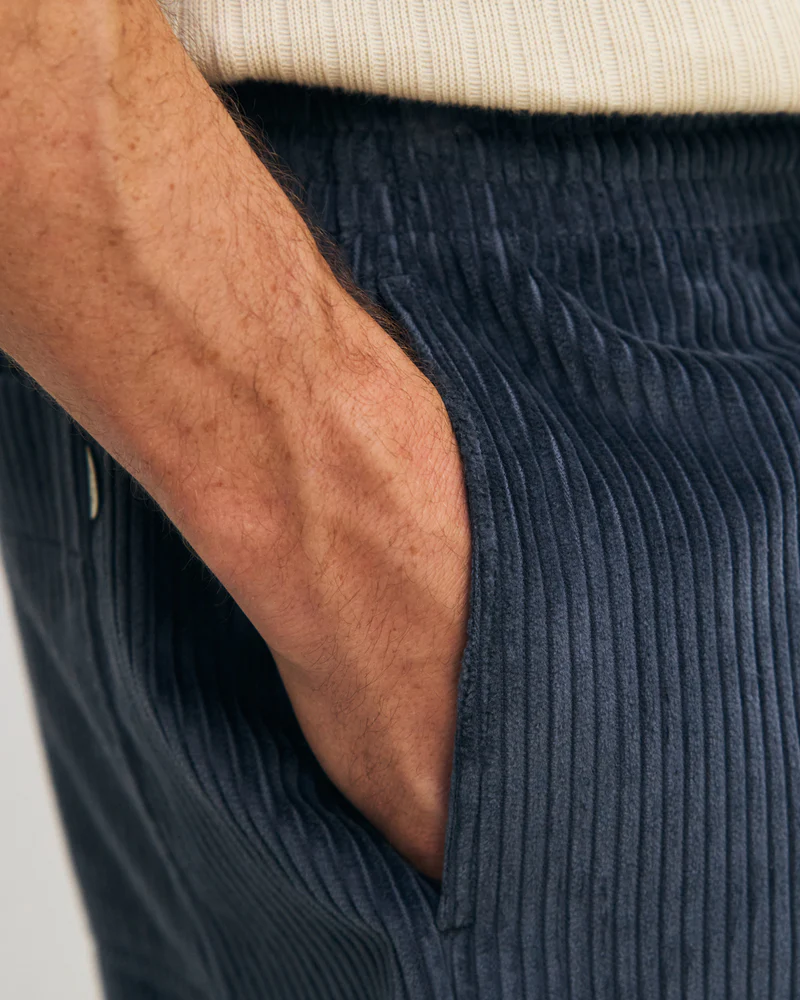 
                  
                    Stone Blue Cord Wide Trousers
                  
                