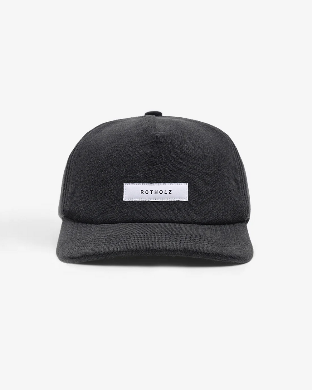True Black Fleece Floppy Cap
