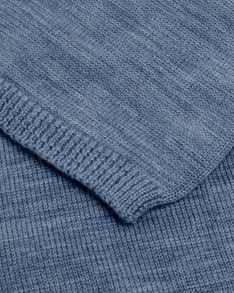 
                  
                    Washed Blue Knit Hood Merino Wool Balaclava
                  
                