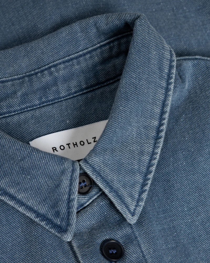 
                  
                    Washed Denim Casual Shirt
                  
                
