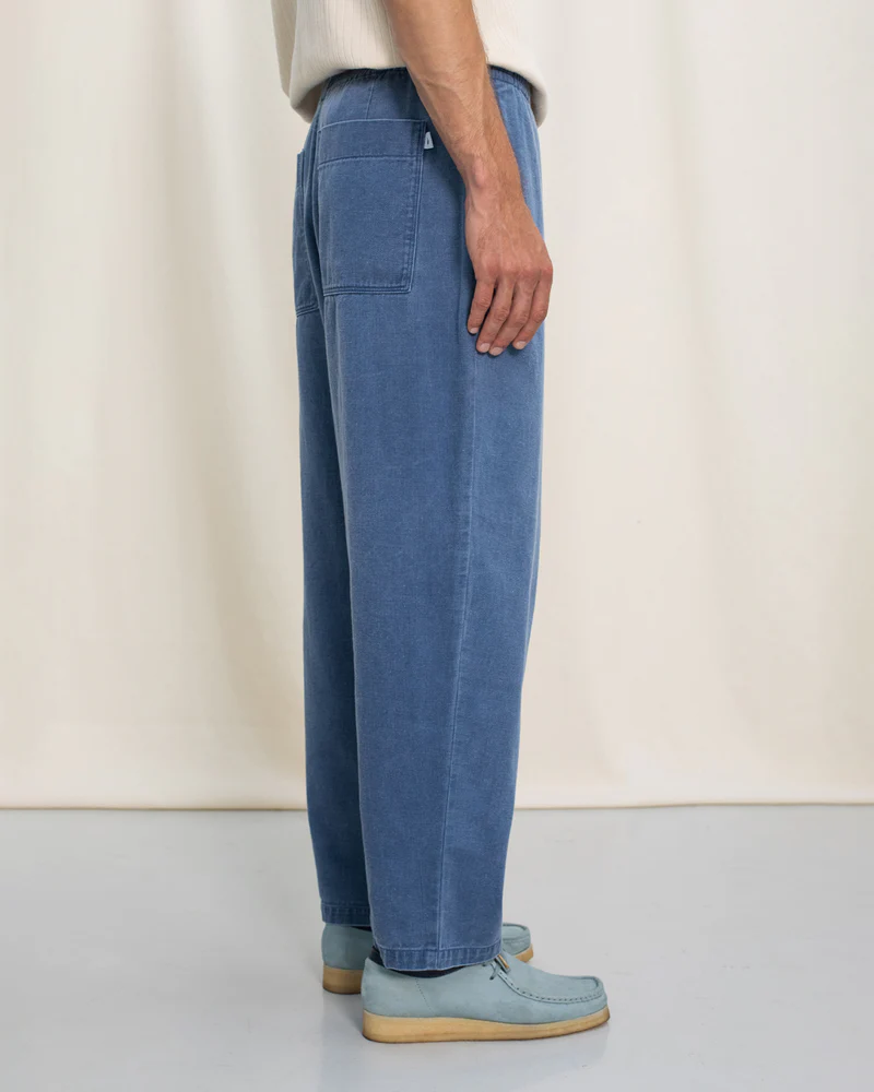 
                  
                    Washed Denim Wide Trousers
                  
                