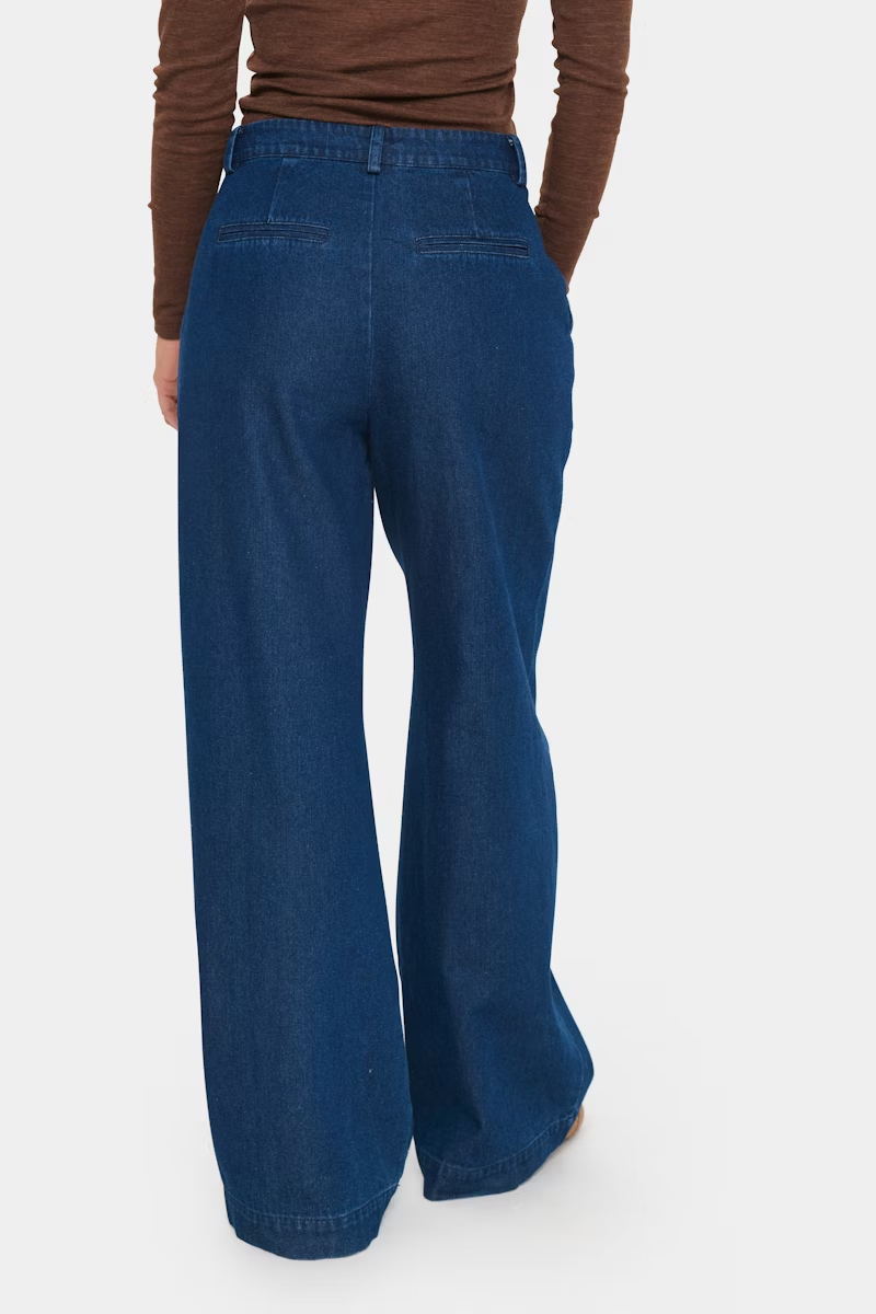 
                  
                    JACLYNSZ Dark Blue Denim Trousers
                  
                