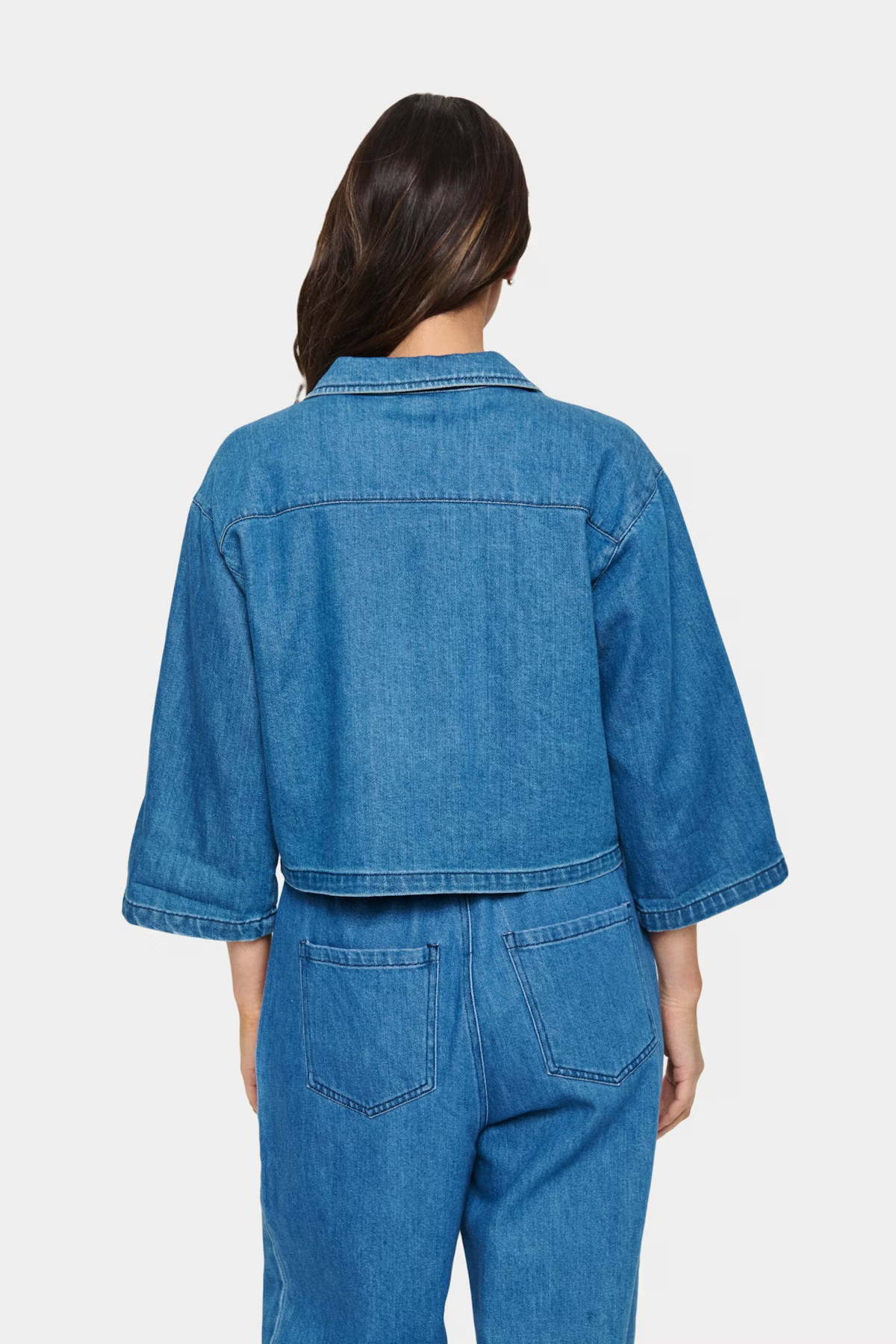
                  
                    KAYOSZ Medium Blue Denim Shirt
                  
                