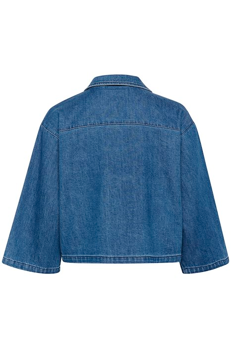
                  
                    KAYOSZ Medium Blue Denim Shirt
                  
                