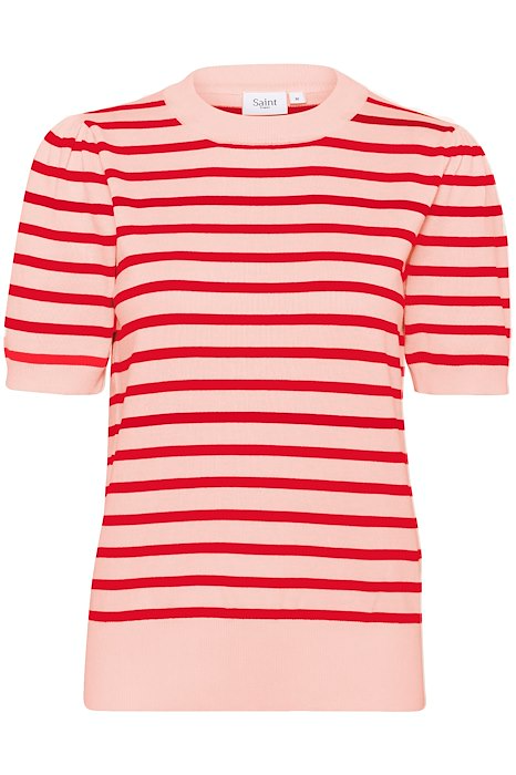 
                  
                    MILASZ Pink Poinciana Striped Knit Jumper
                  
                