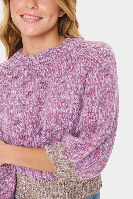 
                  
                    MYLENESZ Red Violet Knit Jumper
                  
                