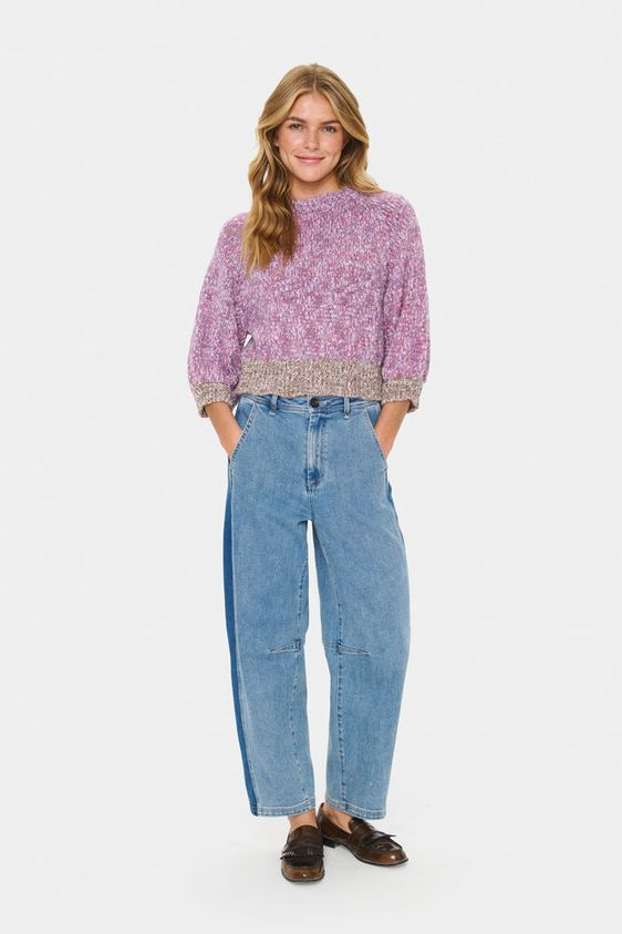 
                  
                    MYLENESZ Red Violet Knit Jumper
                  
                