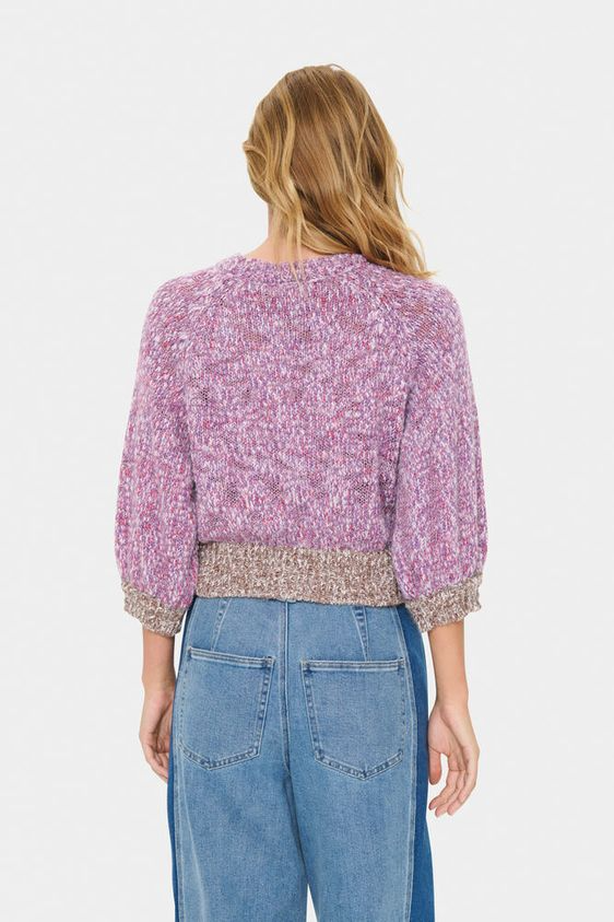 
                  
                    MYLENESZ Red Violet Knit Jumper
                  
                