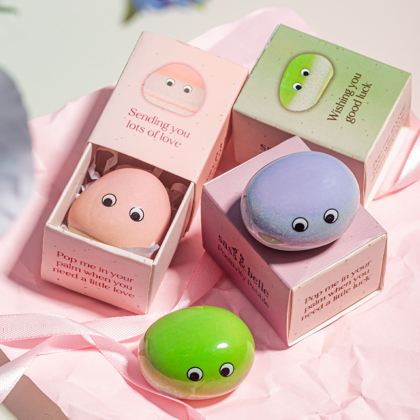 
                  
                    Lilac Hug Positivity Pebble
                  
                