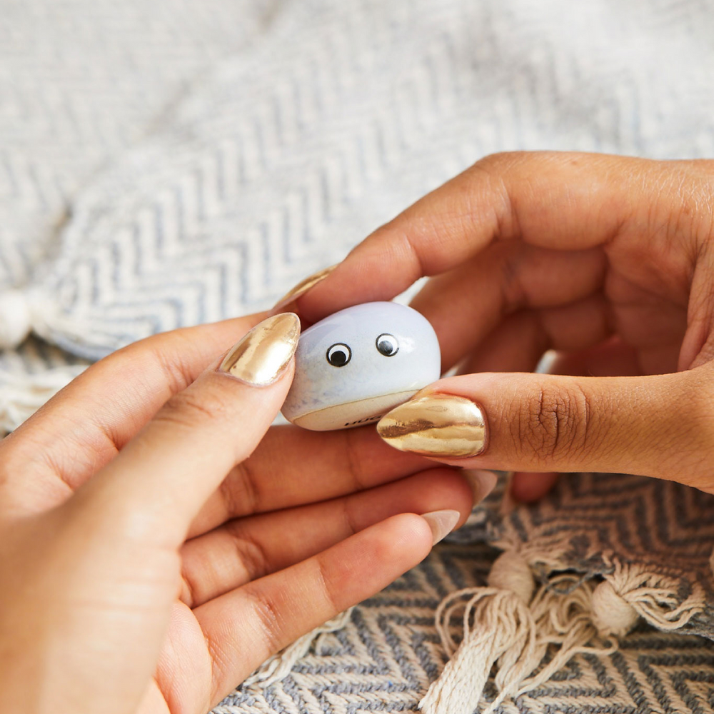 
                  
                    Lilac Hug Positivity Pebble
                  
                