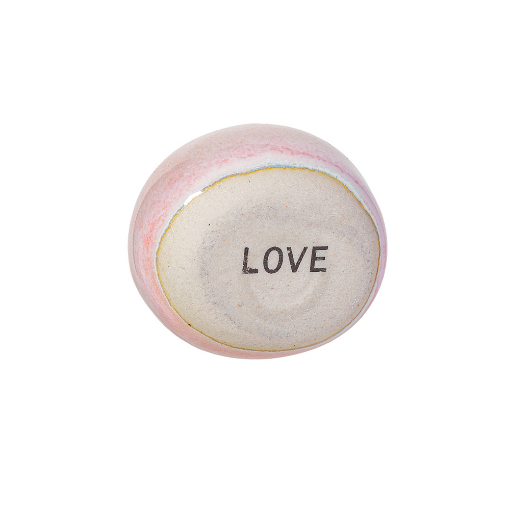 
                  
                    Pink Love Positivity Pebble
                  
                