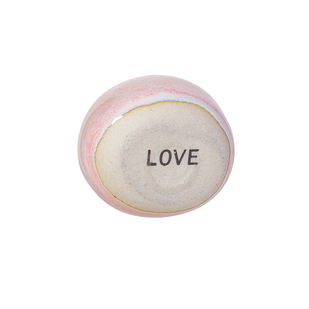 
                  
                    Pink Love Positivity Pebble
                  
                