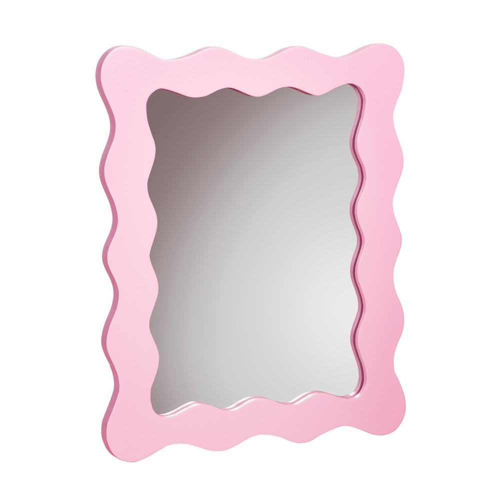 
                  
                    Pink Wiggle Border Mirror
                  
                