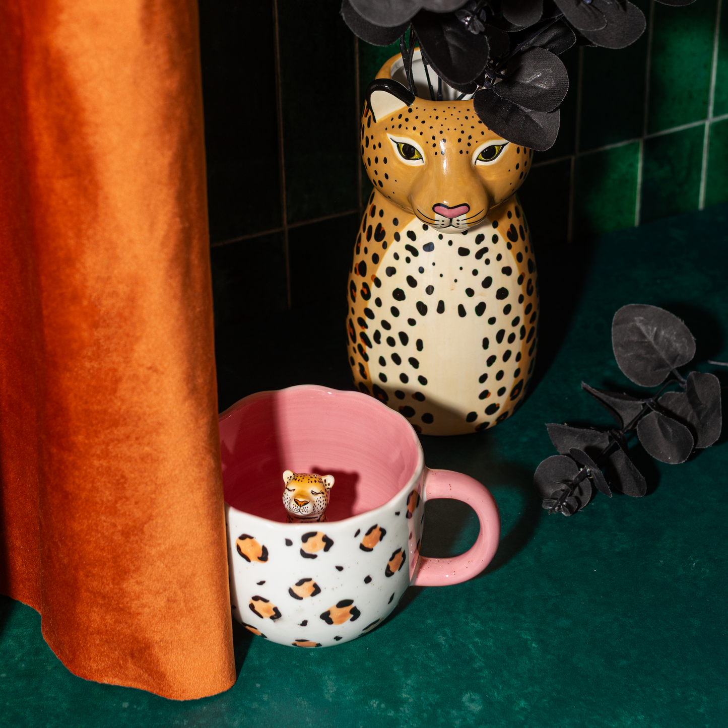 
                  
                    Surprise Leopard Mug
                  
                
