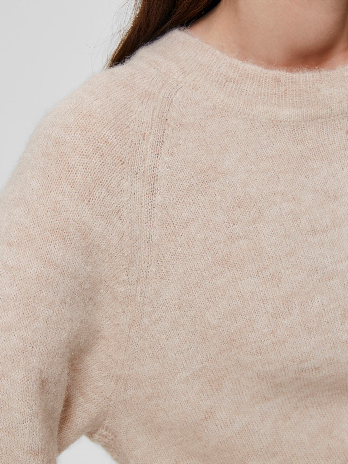 
                  
                    SLFLULU Birkenstrickpullover mit O-Ausschnitt
                  
                