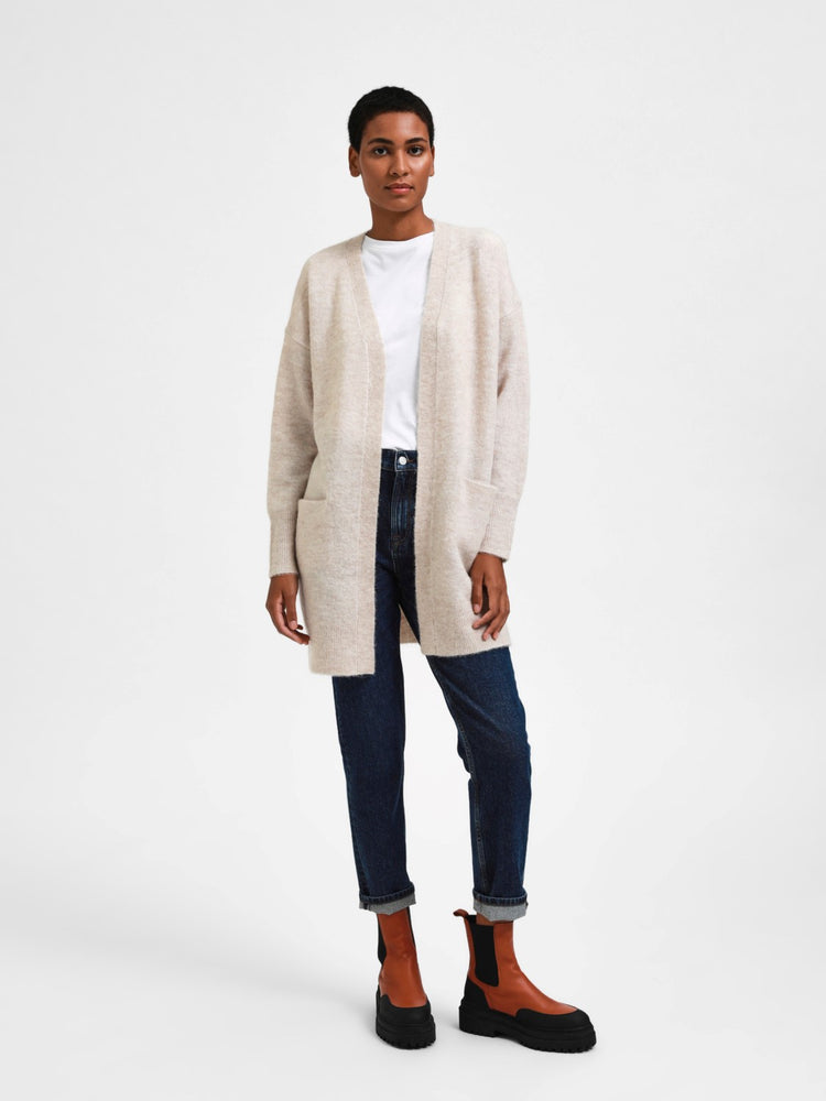 
                  
                    SLFLULU Birch Knit Long Cardigan
                  
                