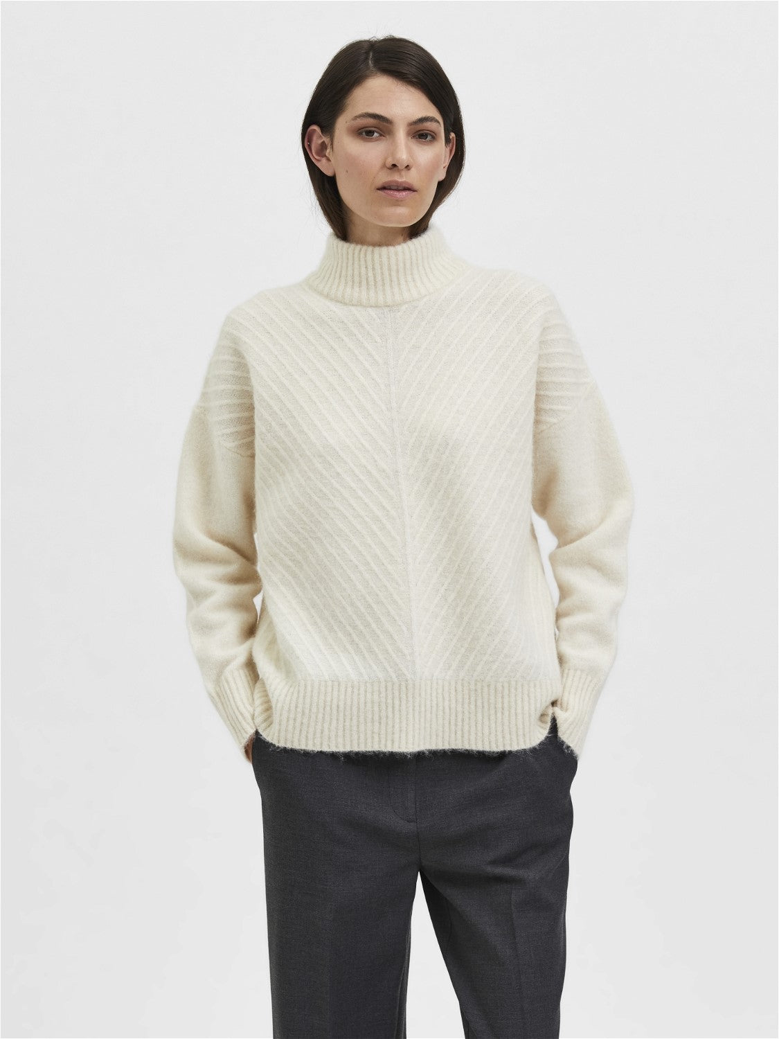 
                  
                    SLFSIF Birch Knit Highneck Jumper
                  
                