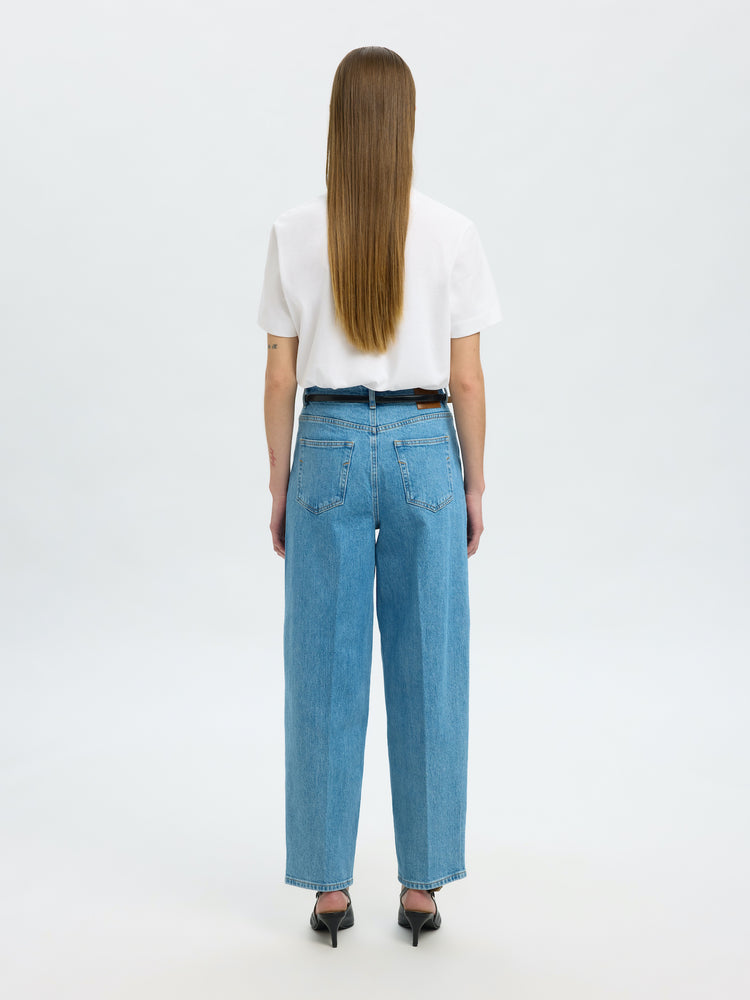 
                  
                    SLFBARREL LIVA-KORI Hellblaue Jeans
                  
                