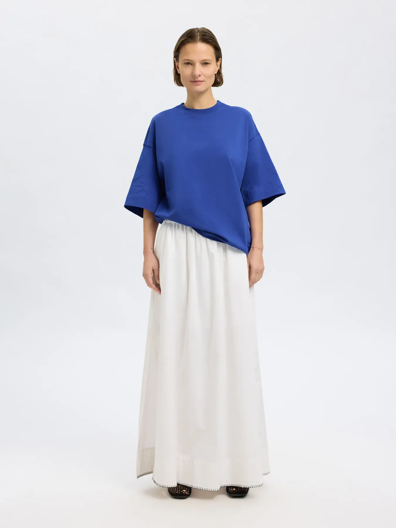
                  
                    SLFCOLWOMAN Dazzling Blue 2/4 Oversized T-Shirt
                  
                
