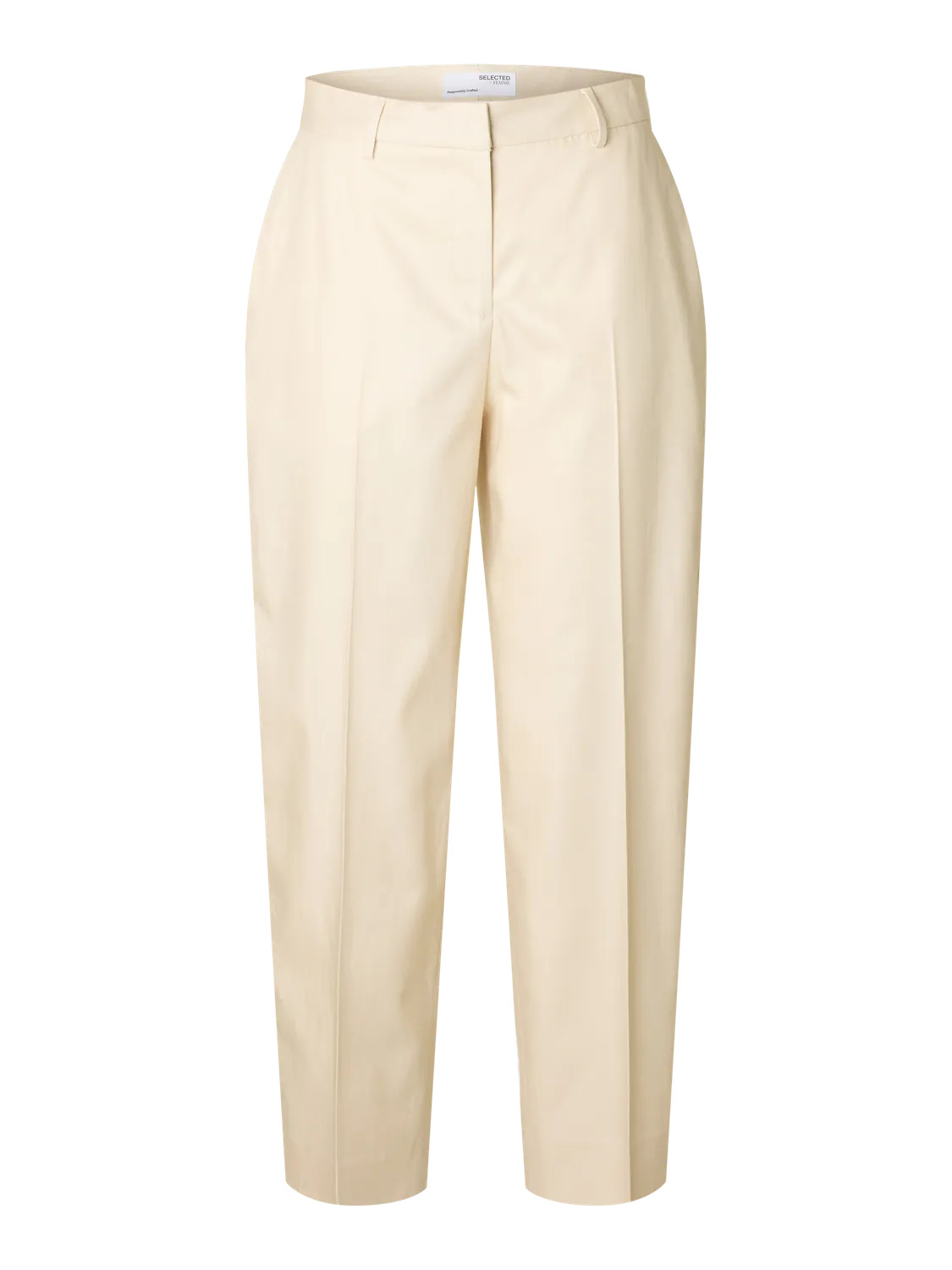 
                  
                    SLFDORA-MERLA Birch Barrel Trousers
                  
                